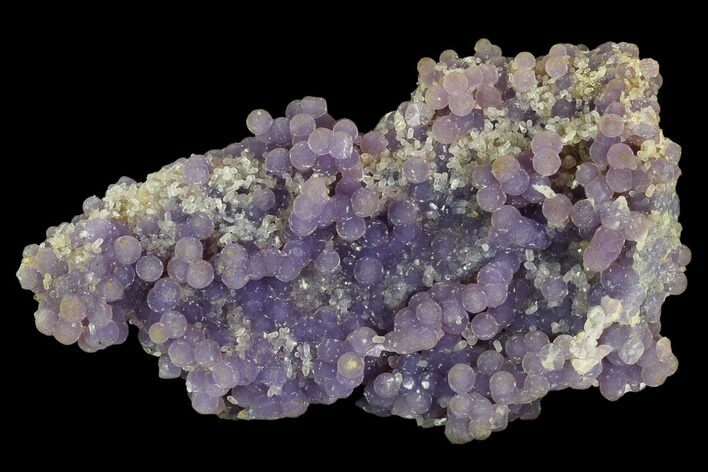 Purple, Botryoidal Grape Agate With Quartz - Indonesia #109425